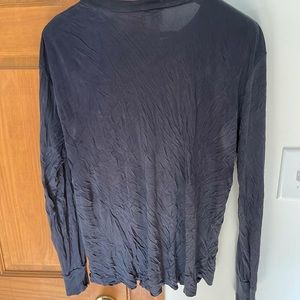 Lands End Silk men’s thermal long sleeve Large